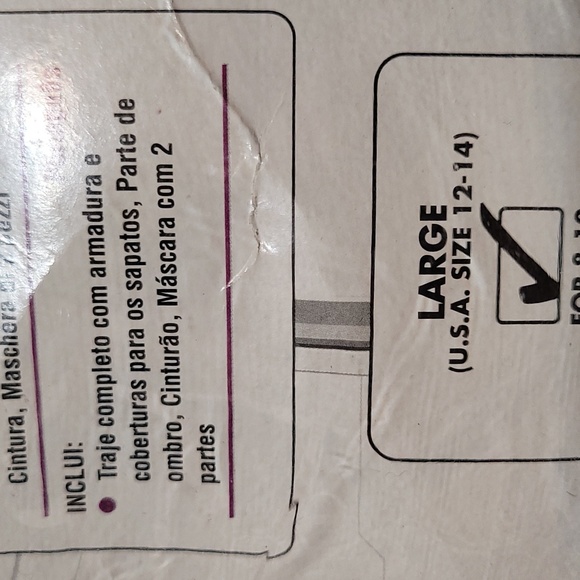 Rubie's White and Blue Kids Costume - Picture 12 of 13